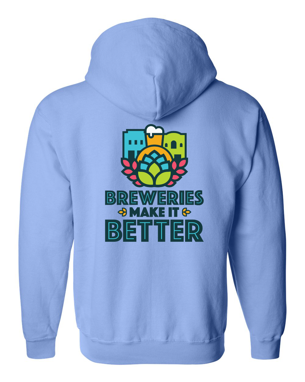 Breweries Make It Better Unisex Heavy Blend™ Full-Zip Hooded Sweatshirt