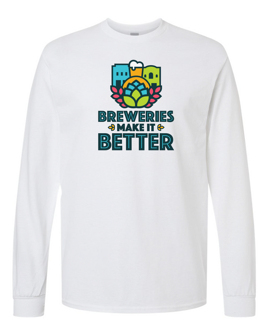 Breweries Make It Better Unisex Heavy Cottonâ„¢ Long Sleeve T-Shirt