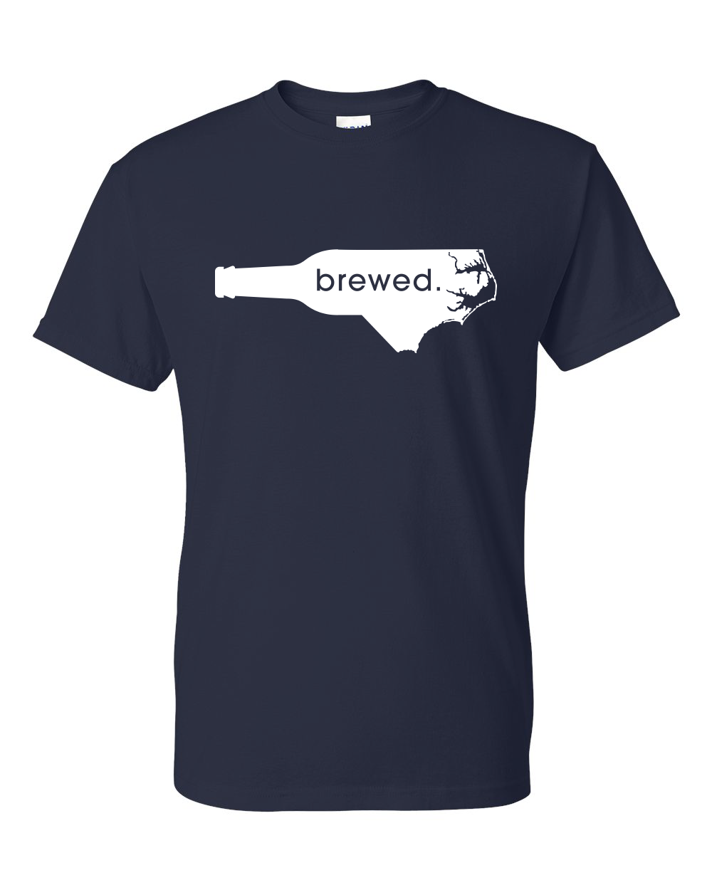 NCCBG Unisex "brewed." Short Sleeve T-Shirt (click for more color options)