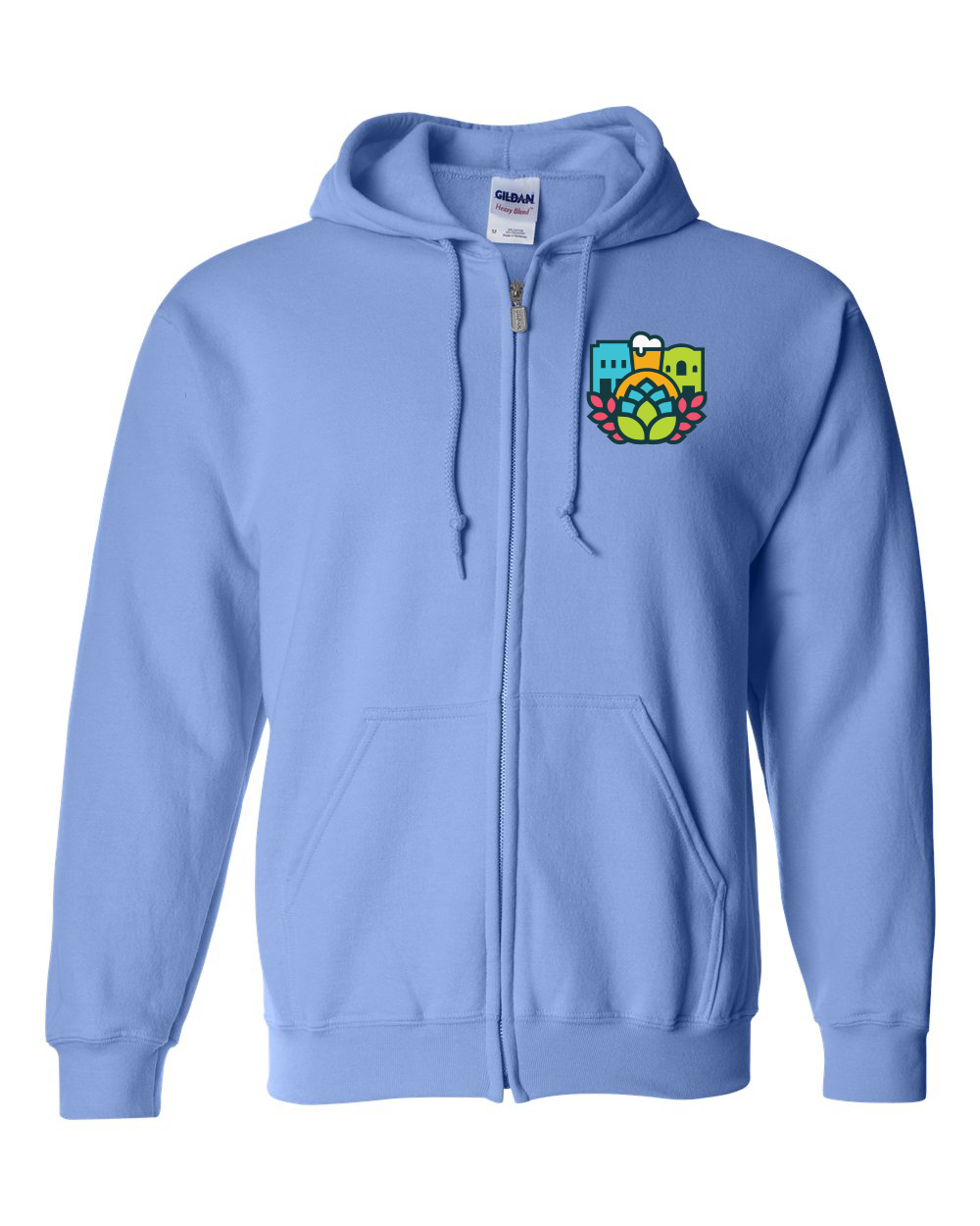 Breweries Make It Better Unisex Heavy Blend™ Full-Zip Hooded Sweatshirt