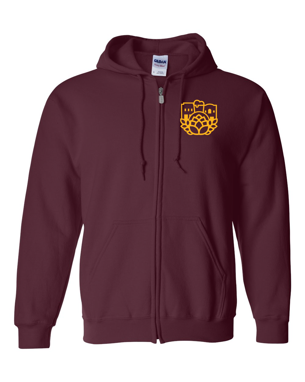 Breweries Make It Better Unisex Heavy Blend™ Full-Zip Hooded Sweatshirt