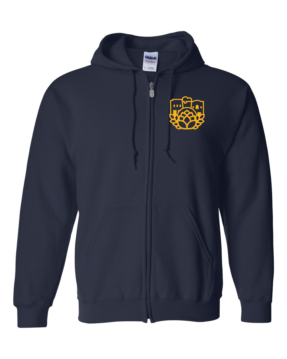 Breweries Make It Better Unisex Heavy Blend™ Full-Zip Hooded Sweatshirt