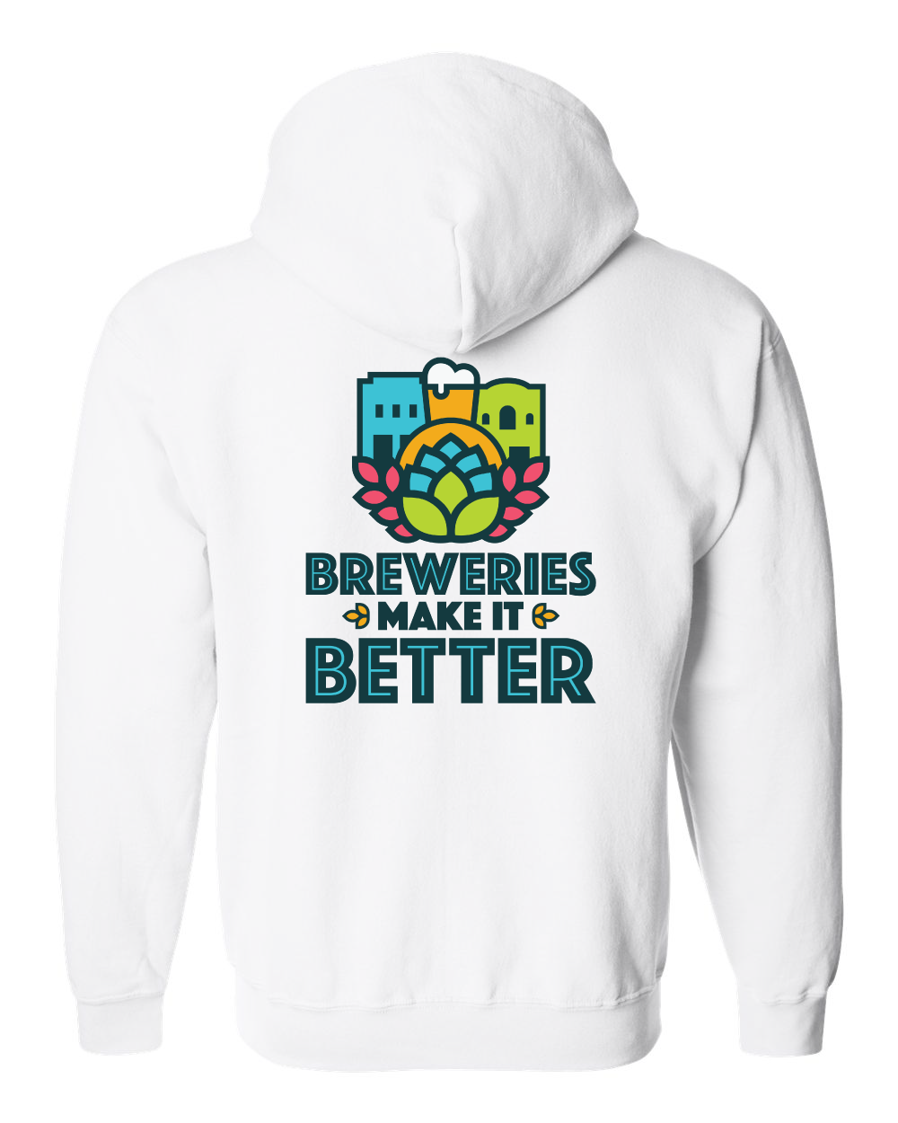 Breweries Make It Better Unisex Heavy Blend™ Full-Zip Hooded Sweatshirt