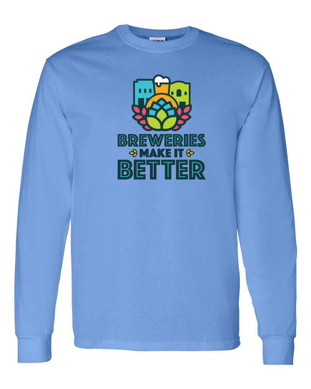 Breweries Make It Better Unisex Heavy Cotton™ Long Sleeve T-Shirt