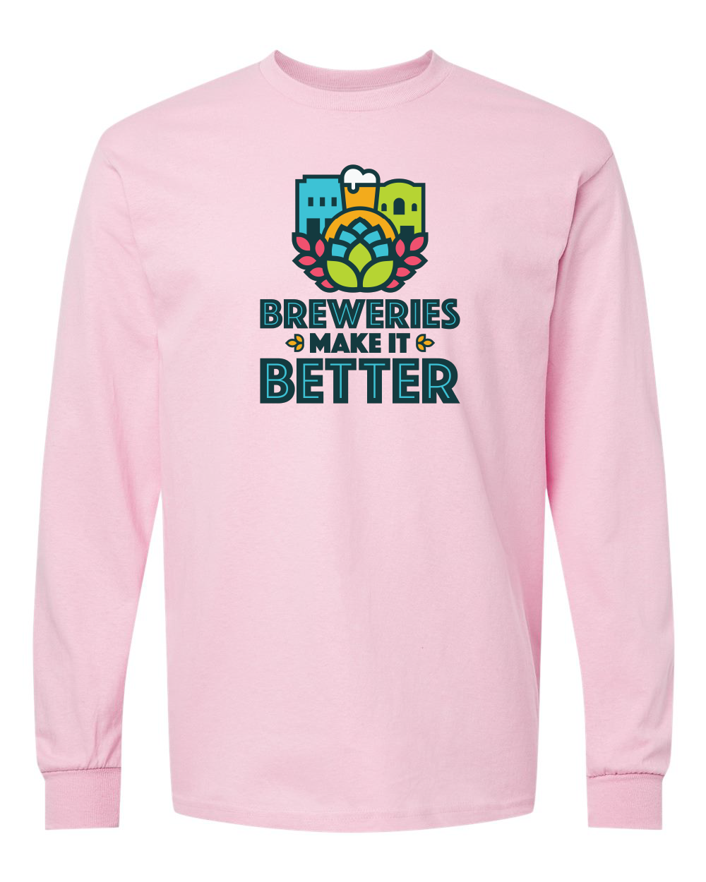 Breweries Make It Better Unisex Heavy Cotton™ Long Sleeve T-Shirt