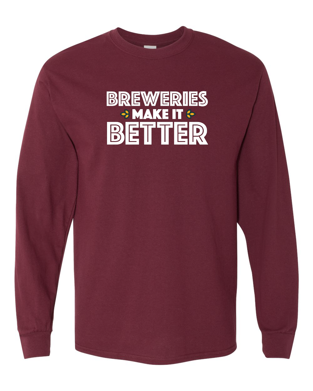 Breweries Make It Better Unisex Heavy Cotton™ Long Sleeve T-Shirt