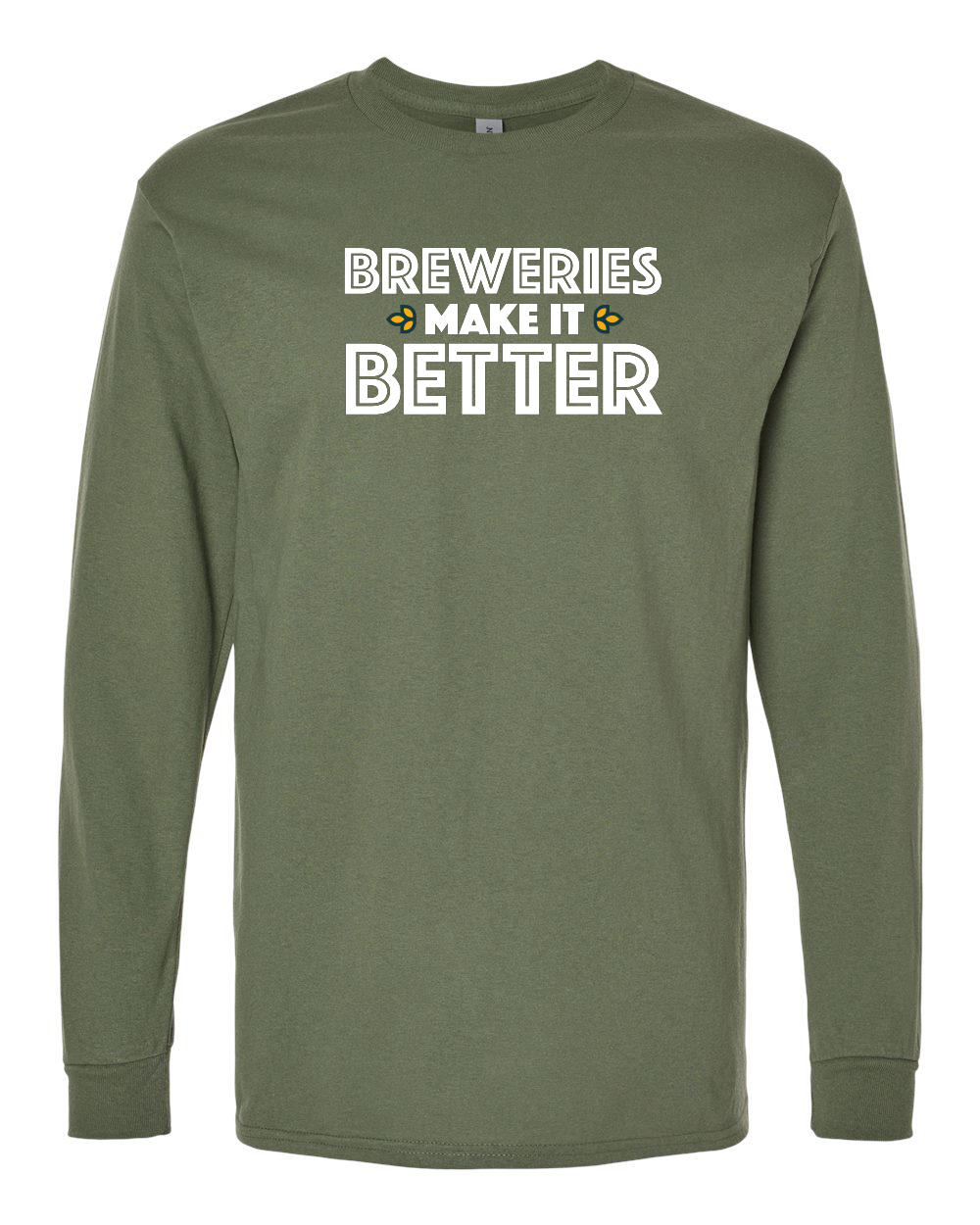 Breweries Make It Better Unisex Heavy Cotton™ Long Sleeve T-Shirt