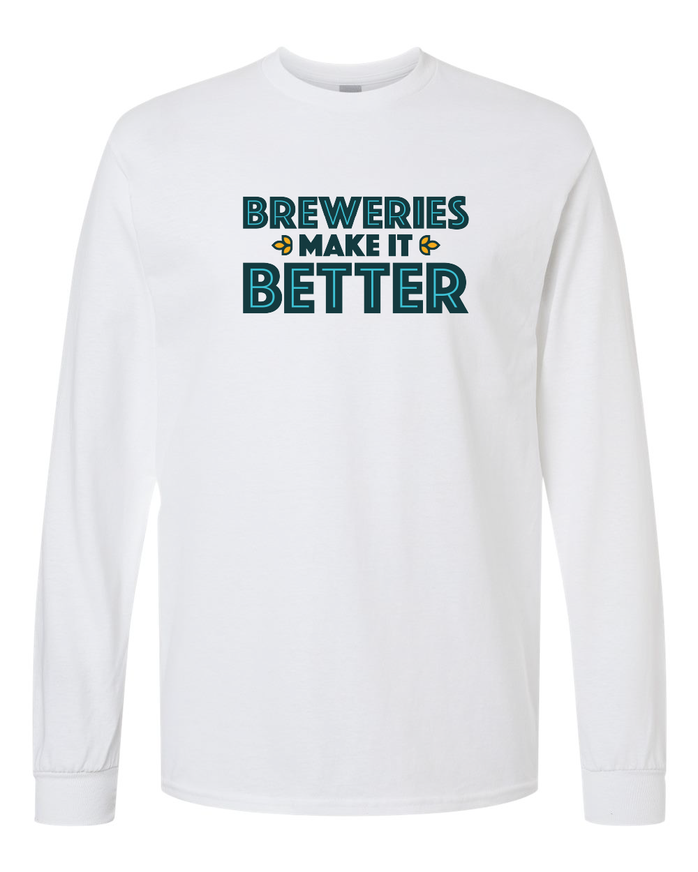 Breweries Make It Better Unisex Heavy Cotton™ Long Sleeve T-Shirt