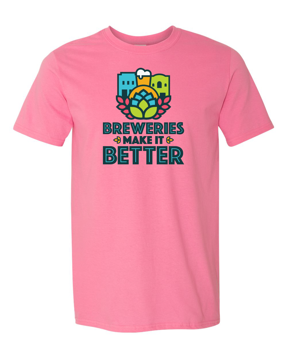 Breweries Make It Better Unisex Softstyle® T-Shirt