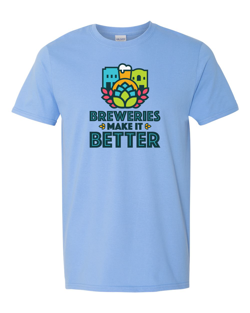 Breweries Make It Better Unisex Softstyle® T-Shirt