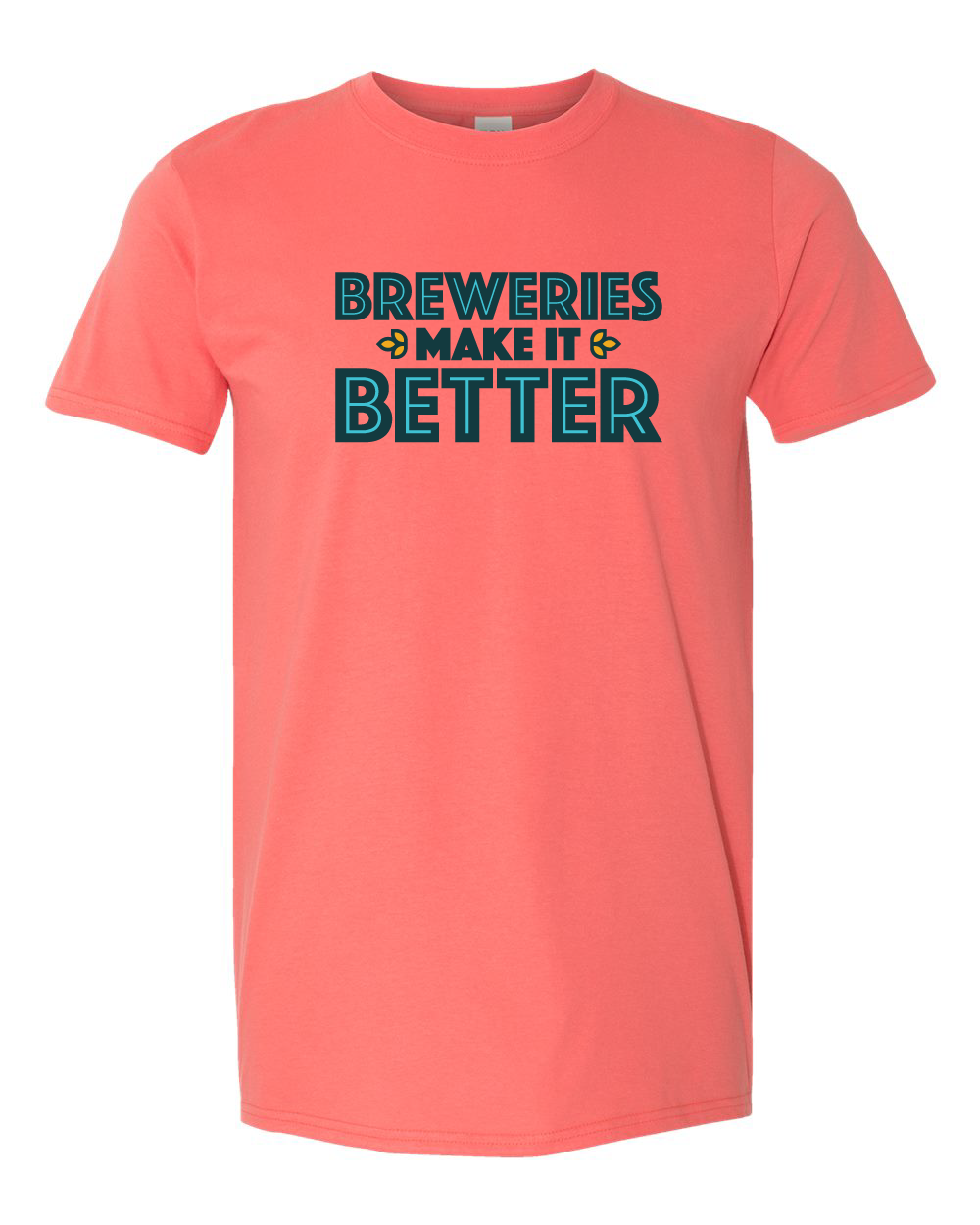 Breweries Make It Better Unisex Softstyle® T-Shirt