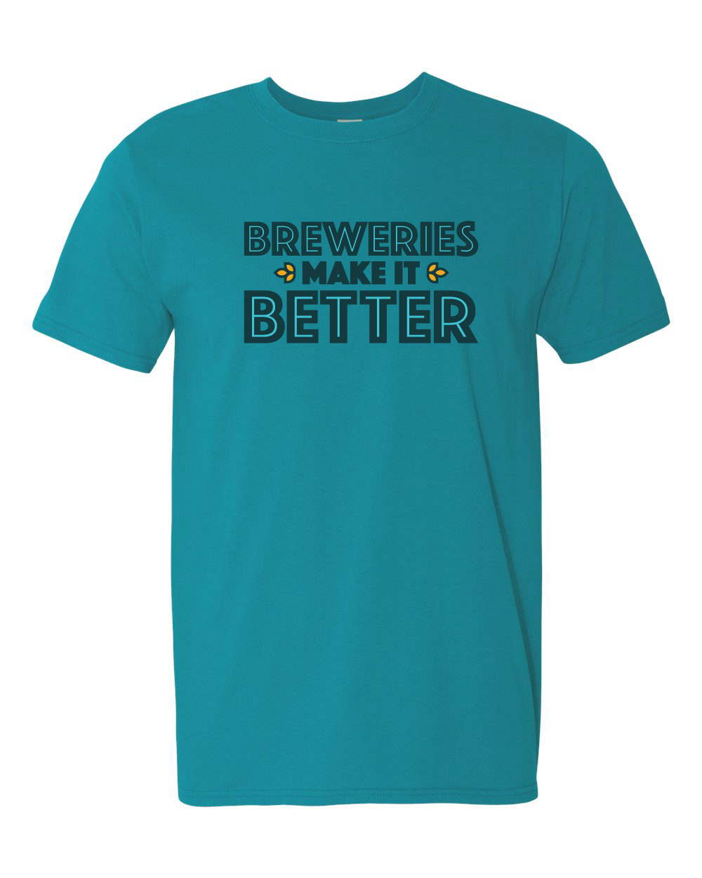 Breweries Make It Better Unisex Softstyle® T-Shirt