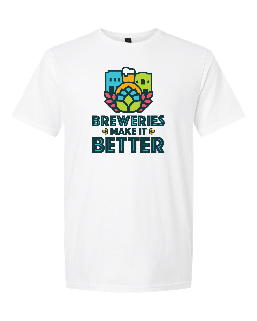 Breweries Make It Better Unisex Softstyle® T-Shirt