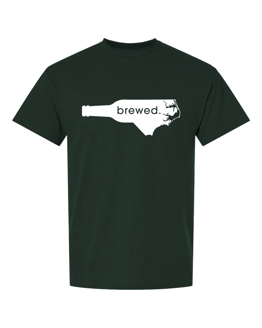 NCCBG Unisex "brewed." Short Sleeve T-Shirt (click for more color options)