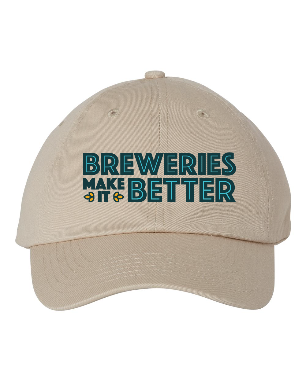 Breweries Make It Better Bio-Washed Classic Dad Hat